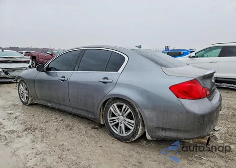 2013 Infiniti G37 Base z USA, uszkodzony, nr VIN JN1CV6AP7DM724279